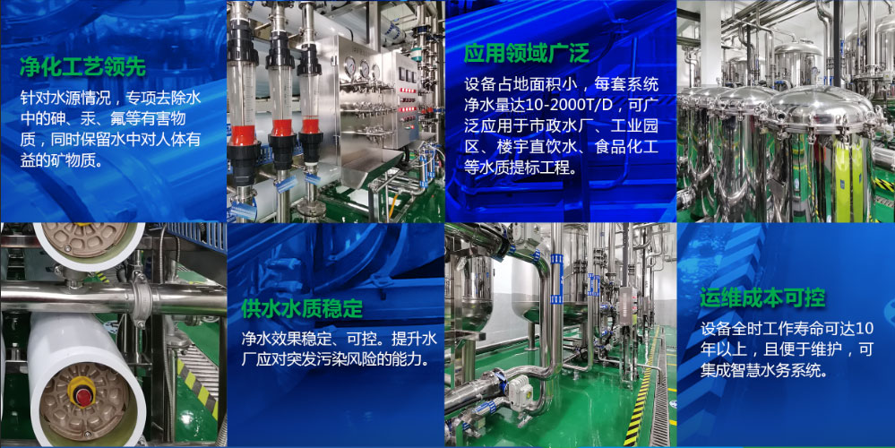 納濾凈水系統優勢